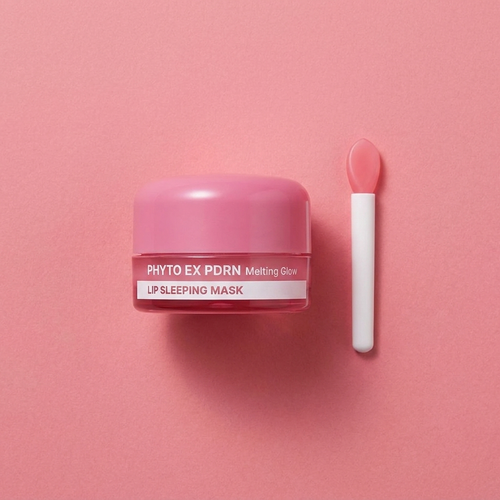 MEDIPEEL PDRN Lip Sleeping Mask on pink background